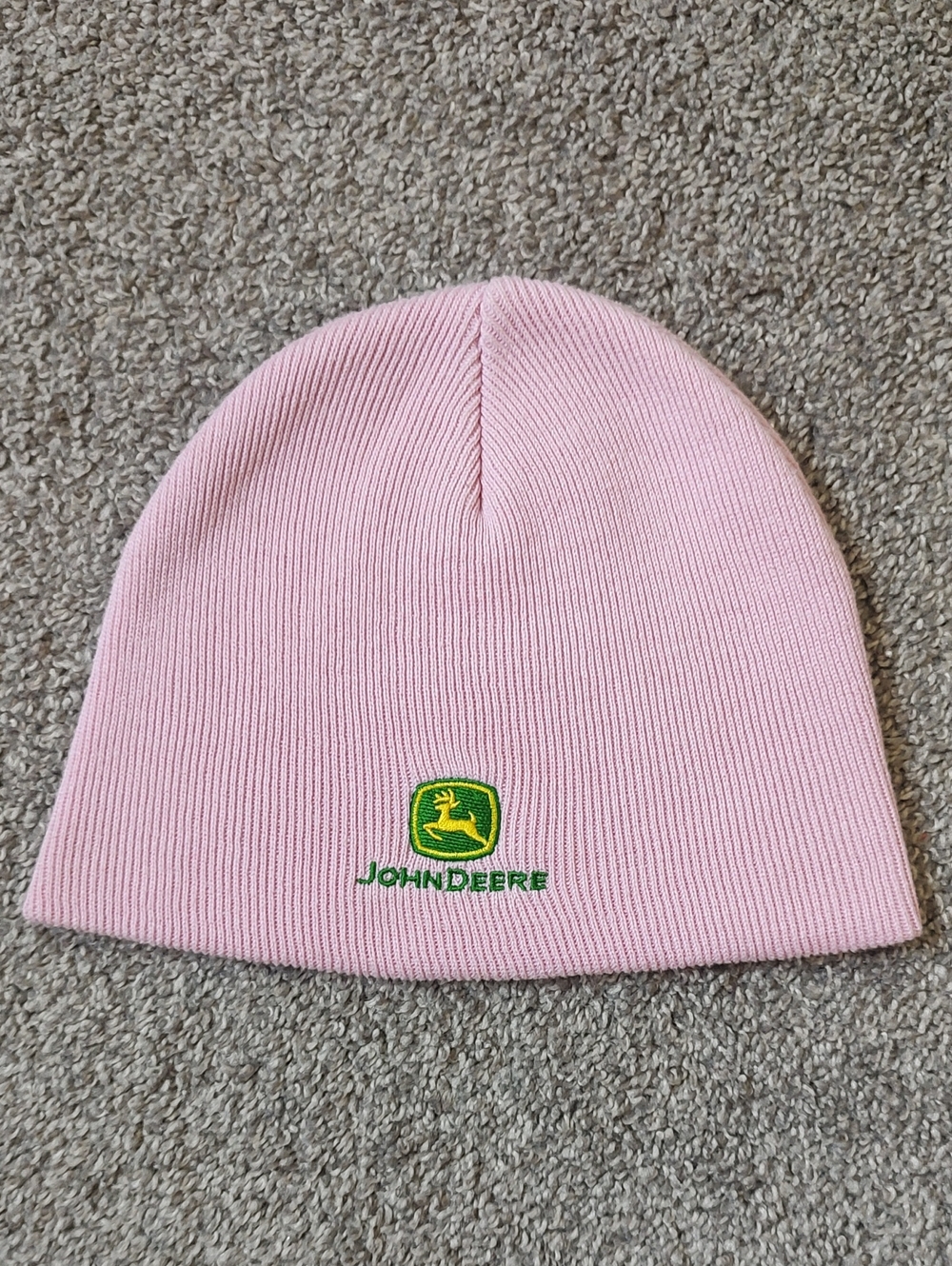John Deere Pink One Size Toddler Hat